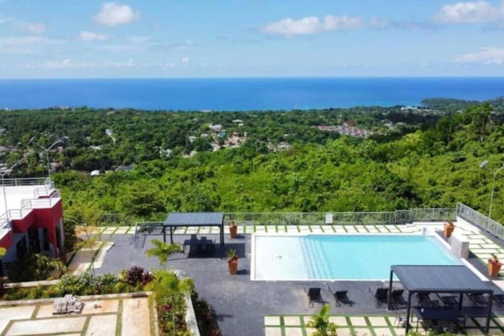 Villa La Rosa With Spectacular View Of Ocho Rios Exteriör bild